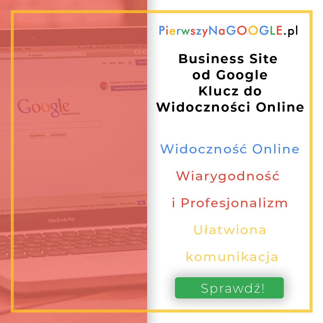Zdjęcie do wpisu: Jak Stworzyć Stronę Business Site od Google i dlaczego Warto To Zrobić?