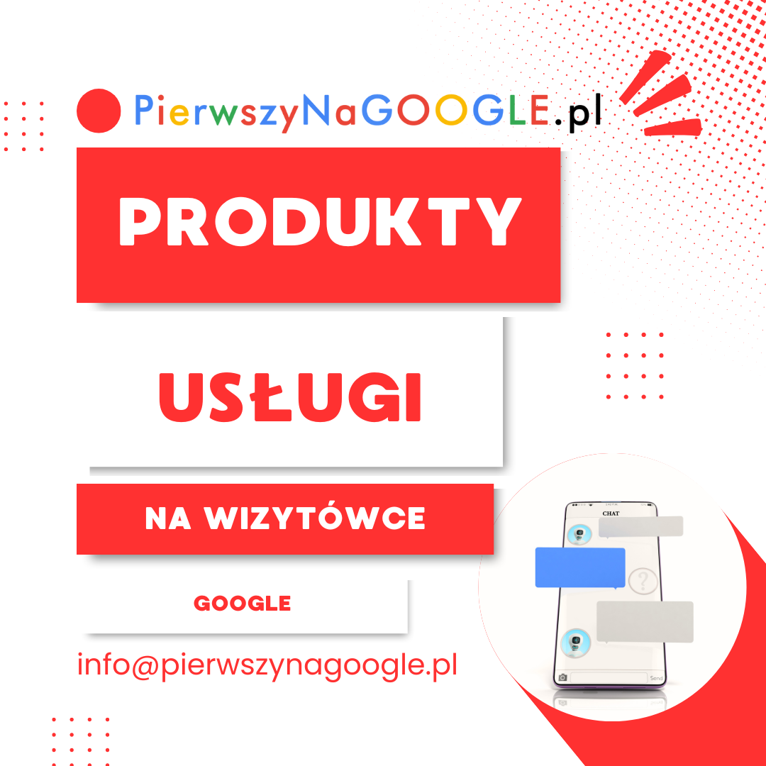 Zdjęcie do wpisu: Dodawanie produktów i usług w wizytówce Google